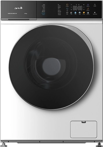 Arielli AWM-90416WB INV Πλυντήριο Ρούχων 9kg, 1400 Στροφών, με Ατμό, Α, Λευκό