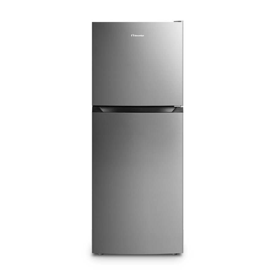 Inventor DPC143NFI Ψυγείο Δίπορτο 197lt, Total NoFrost, E (Υ142,5xΠ54,4xΒ56εκ) Inox (5 Έτη Εγγύηση)