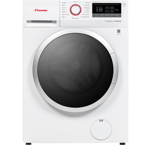 Inventor Galaxy GA0814W Πλυντήριο Ρούχων 8kg, 1400 Στροφών, με Ατμό, Α, Λευκό (3 Έτη Εγγύηση)