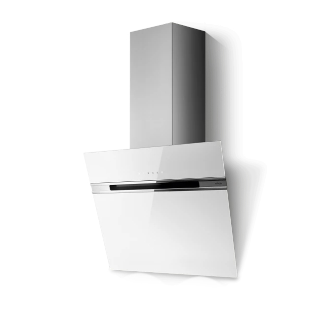 Elica STRIPE @ WH/A/60 Απορροφητήρας Καμινάδα, Π60εκ, Wifi & Hob2Hood, B, White Glass