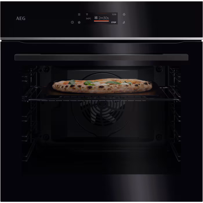 AEG TX7PB63FSB PizzaExpert Φούρνος άνω Πάγκου 72lt, χωρίς Εστίες, Π59,6εκ, με Πυρόλυση & Wifi, A++, Μαύρος